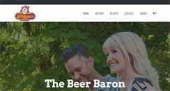 Desktop Screenshot of beerbaron.com