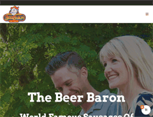 Tablet Screenshot of beerbaron.com